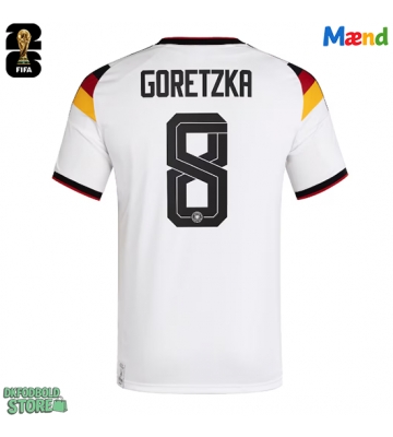 Tyskland Leon Goretzka #8 Replika Hjemmebanetrøje VM 2026 Kortærmet